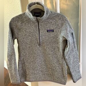 Patagonia Women’s Better Sweater 1/4 Zip Fleece Pullover Size Small